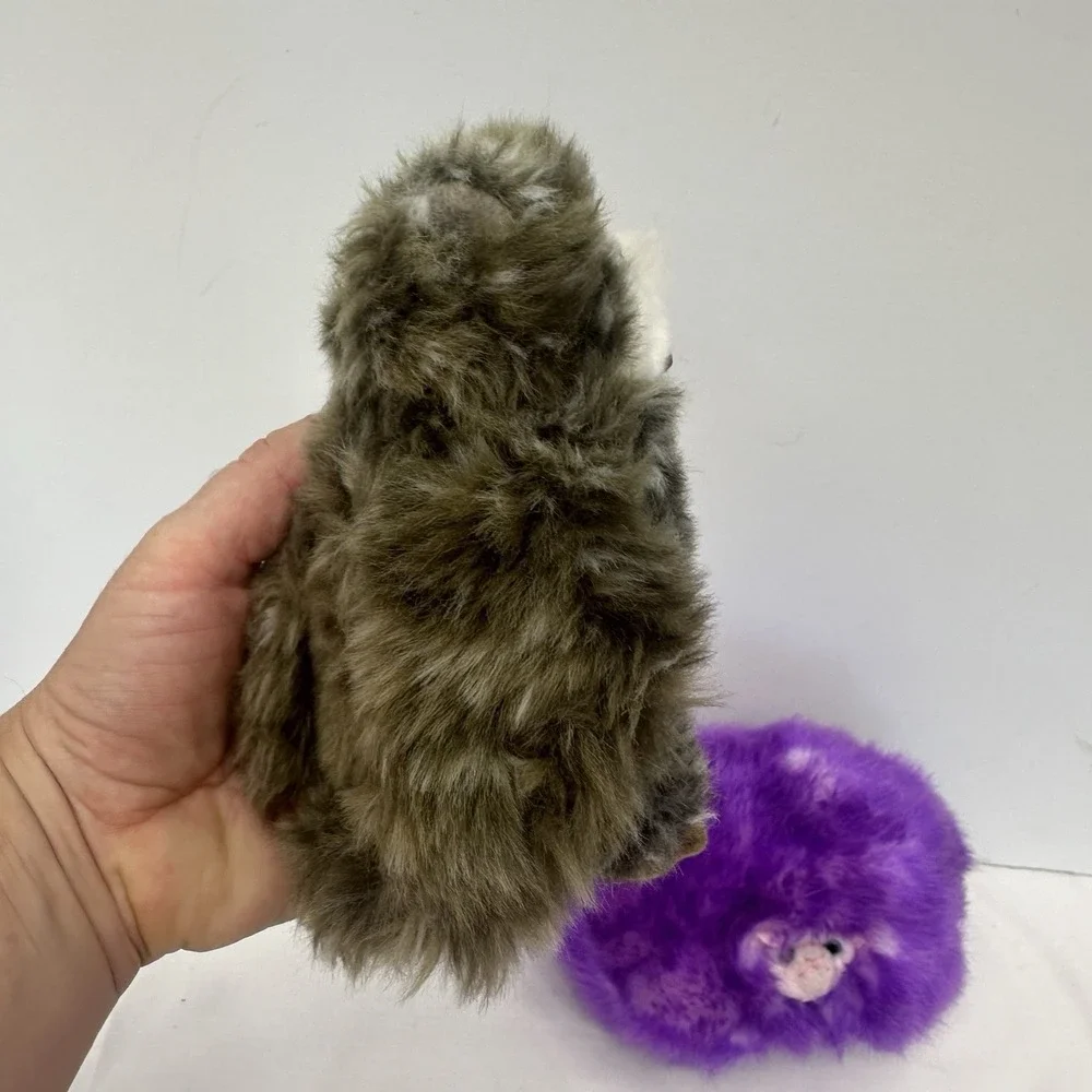 Lot 2 Harry Potter Wizarding World Purple Pygmy Puff W/sounds & Pigwidgeon Owl
